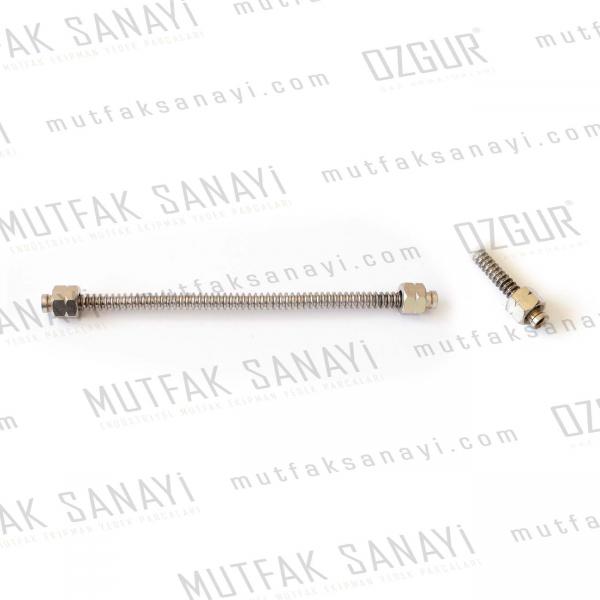 KROM GAZ FLEXİ    (1/4) 100 CM