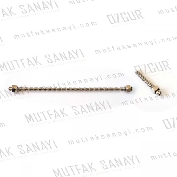 KROM GAZ FLEXİ     (M13X1) 10 CM
