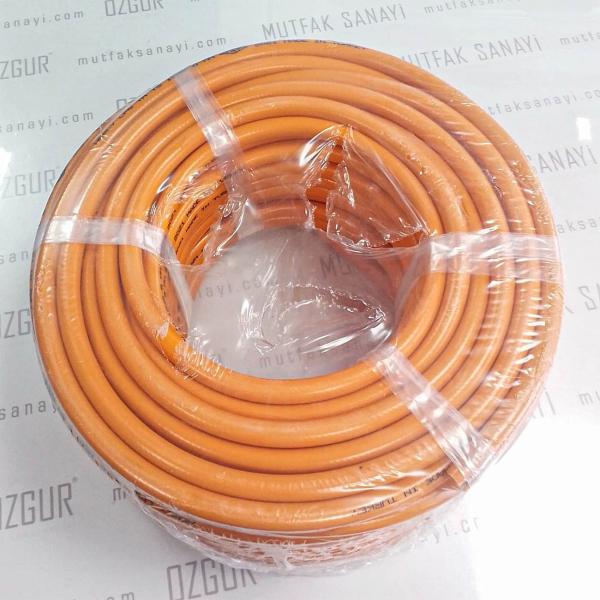10 mm HARDAL-MAVİ ÖRGÜLÜ LPG HORTUMU  